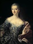 Portrait of Countess Tolstaya, Née Lopukhina, 1768-Ivan Petrovich Argunov-Framed Premier Image Canvas