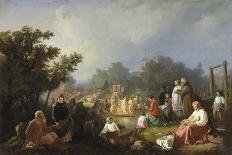 The Blessing of Waters in a Country Village, 1858-Ivan Petrovich Trutnew-Giclee Print