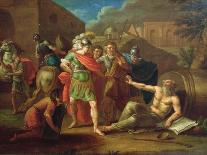Alexander the Great Visits Diogenes at Corinth, 1787-Ivan Philippovich Tupylev-Mounted Giclee Print