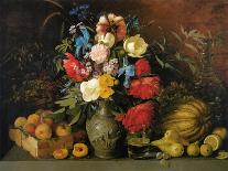 Flowers and Fruits, 1839-Ivan Phomich Khrutsky-Mounted Giclee Print