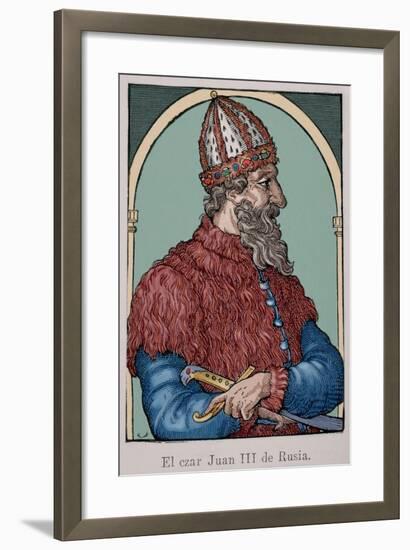 Ivan the Great (1440-1505)-null-Framed Giclee Print
