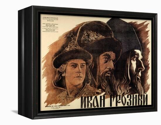 Ivan the Terrible, Part One, 1944, "Ivan Groznyj I" Directed by Sergei M. Eisenstein-null-Framed Premier Image Canvas