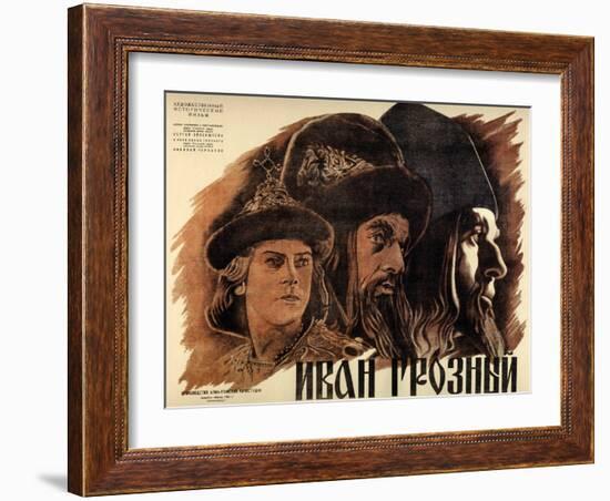 Ivan the Terrible, Part One, 1944, "Ivan Groznyj I" Directed by Sergei M. Eisenstein-null-Framed Giclee Print