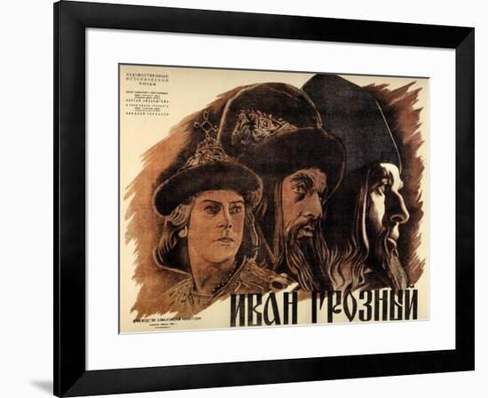 Ivan the Terrible, Part One, 1944, "Ivan Groznyj I" Directed by Sergei M. Eisenstein-null-Framed Giclee Print
