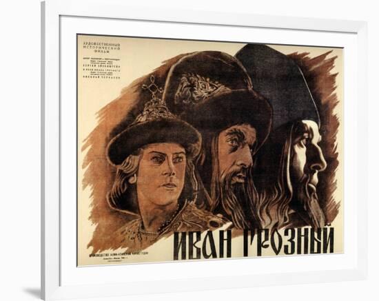 Ivan the Terrible, Part One, 1944, "Ivan Groznyj I" Directed by Sergei M. Eisenstein-null-Framed Giclee Print