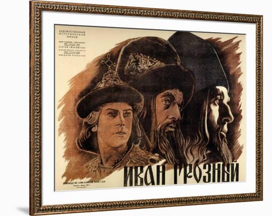 Ivan the Terrible, Part One, 1944, "Ivan Groznyj I" Directed by Sergei M. Eisenstein-null-Framed Giclee Print