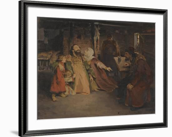 Ivan the Terrible-Klavdi Vasilyevich Lebedev-Framed Giclee Print