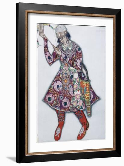 Ivan Tsarevich, Costume Design for the Ballet the Firebird, 1910-Léon Bakst-Framed Giclee Print