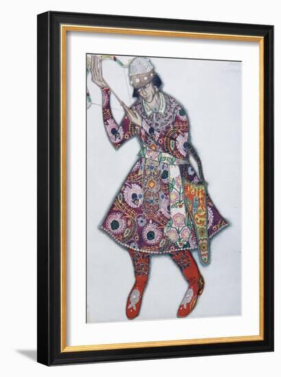 Ivan Tsarevich, Costume Design for the Ballet the Firebird, 1910-Léon Bakst-Framed Giclee Print