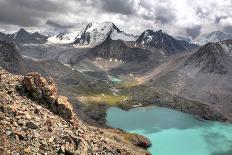 Lake Iskanderkul and Fann Mountains, Tajikistan-Ivan Vdovin-Photographic Print