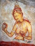 Mural Painting (6th Century), Sigiriya, Sri Lanka-Ivan Vdovin-Mounted Photographic Print