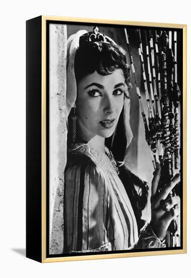 Ivanhoe De Richardthorpe Avec Elizabeth Taylor, 1952 (D'Apres Le Roman De Walter Scott)-null-Framed Stretched Canvas