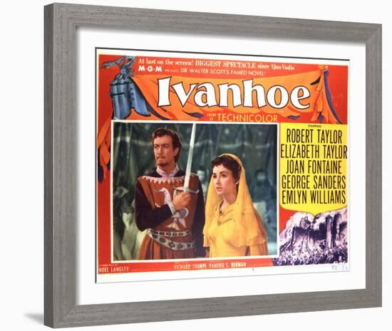 Ivanhoe - Lobby Card Reproduction-null-Framed Photo