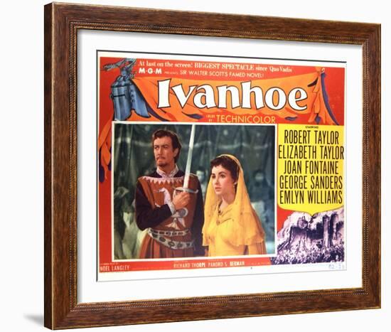 Ivanhoe - Lobby Card Reproduction-null-Framed Photo