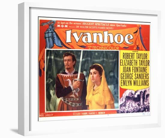 Ivanhoe - Lobby Card Reproduction-null-Framed Photo