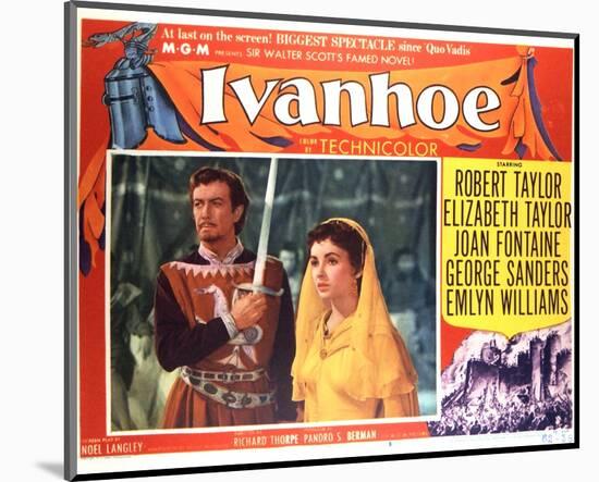 Ivanhoe - Lobby Card Reproduction-null-Mounted Photo