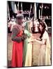 Ivanhoe, Robert Taylor, Joan Fontaine, Elizabeth Taylor, 1952-null-Mounted Photo