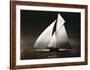 Iverna Yacht at Full Sail, 1895-Unknown-Framed Art Print