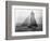 Iverna Yacht at Full Sail-null-Framed Photographic Print