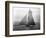 Iverna Yacht at Full Sail-null-Framed Photographic Print