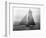 Iverna Yacht at Full Sail-null-Framed Photographic Print