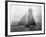 Iverna Yacht at Full Sail-null-Framed Photographic Print