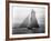 Iverna Yacht at Full Sail-null-Framed Photographic Print