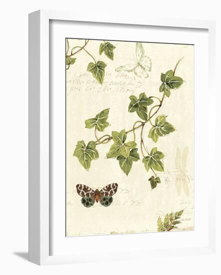 Ivies and Ferns II-Lisa Audit-Framed Art Print