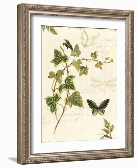 Ivies and Ferns IV-Lisa Audit-Framed Art Print