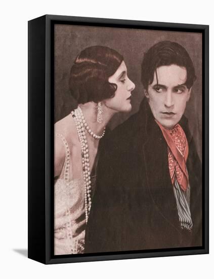 Ivor Novello, Pictorial-null-Framed Premier Image Canvas