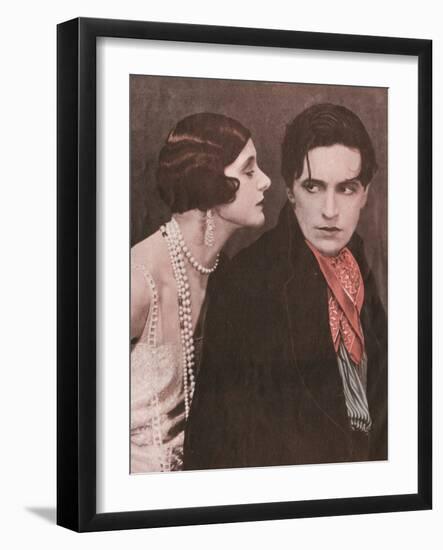 Ivor Novello, Pictorial-null-Framed Photographic Print