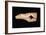 Ivory arrow straightener in the form of a bear with engraved pictographs-Unknown-Framed Giclee Print