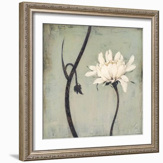 Ivory Blossom-Ivo-Framed Art Print