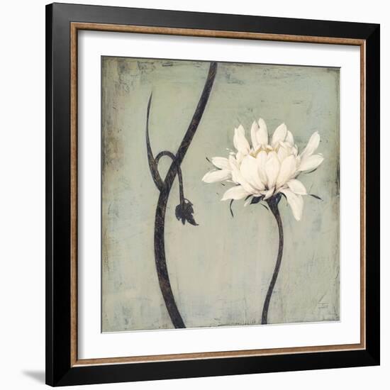 Ivory Blossom-Ivo-Framed Art Print