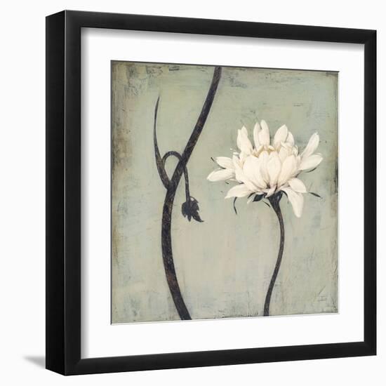 Ivory Blossom-Ivo-Framed Art Print