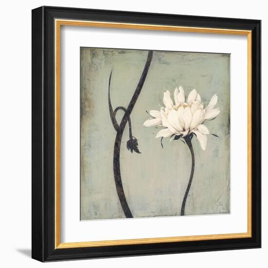 Ivory Blossom-Ivo-Framed Art Print