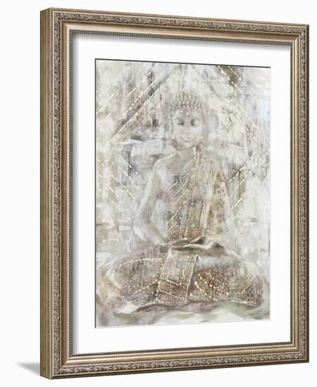 Ivory Buddha-Edward Selkirk-Framed Art Print