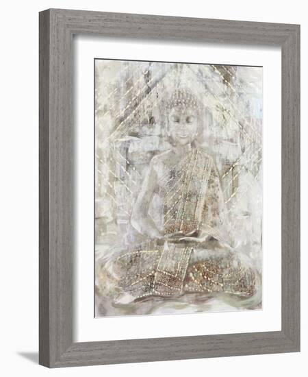 Ivory Buddha-Edward Selkirk-Framed Art Print