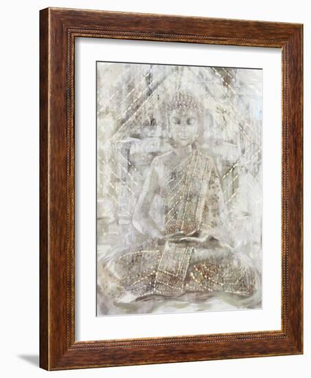 Ivory Buddha-Edward Selkirk-Framed Art Print