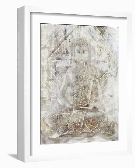 Ivory Buddha-Edward Selkirk-Framed Art Print