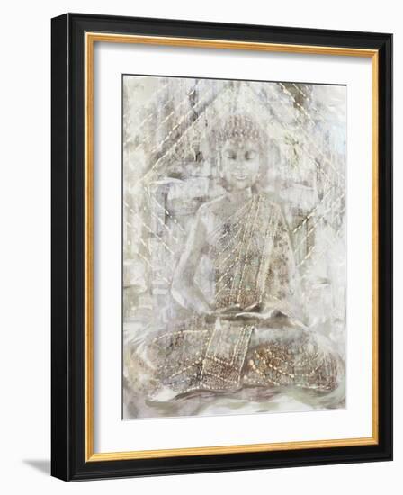 Ivory Buddha-Edward Selkirk-Framed Art Print