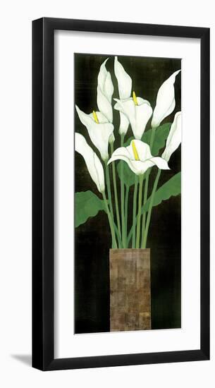 Ivory Calla Lilies-R^ Rafferty-Framed Giclee Print