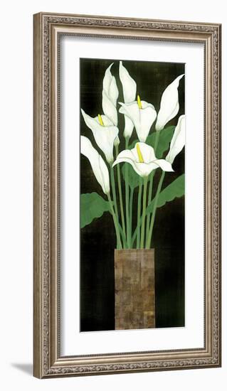 Ivory Calla Lilies-R^ Rafferty-Framed Giclee Print