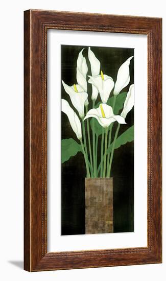 Ivory Calla Lilies-R^ Rafferty-Framed Giclee Print