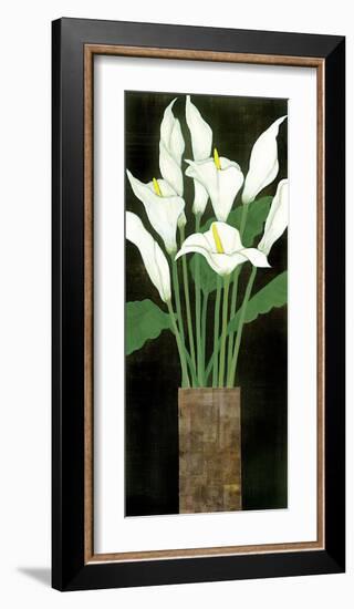 Ivory Calla Lilies-R^ Rafferty-Framed Giclee Print