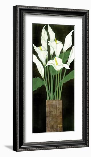 Ivory Calla Lilies-R^ Rafferty-Framed Giclee Print