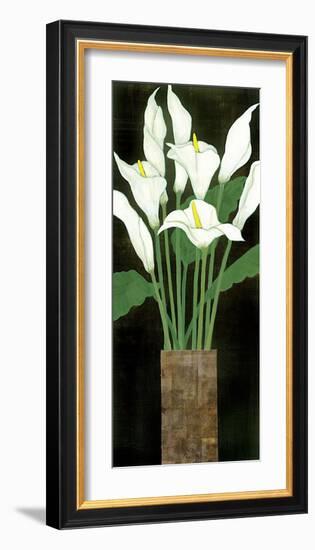 Ivory Calla Lilies-R^ Rafferty-Framed Giclee Print