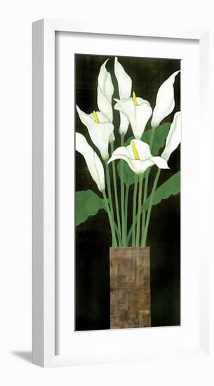 Ivory Calla Lilies-R^ Rafferty-Framed Giclee Print