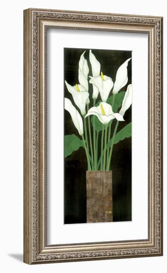 Ivory Calla Lilies-Rachel Rafferty-Framed Art Print