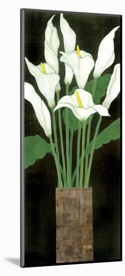 Ivory Calla Lilies-Rachel Rafferty-Mounted Art Print